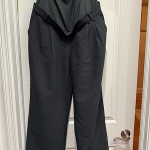 Abercrombie & Fitch Black Wide Leg Jumpsuit